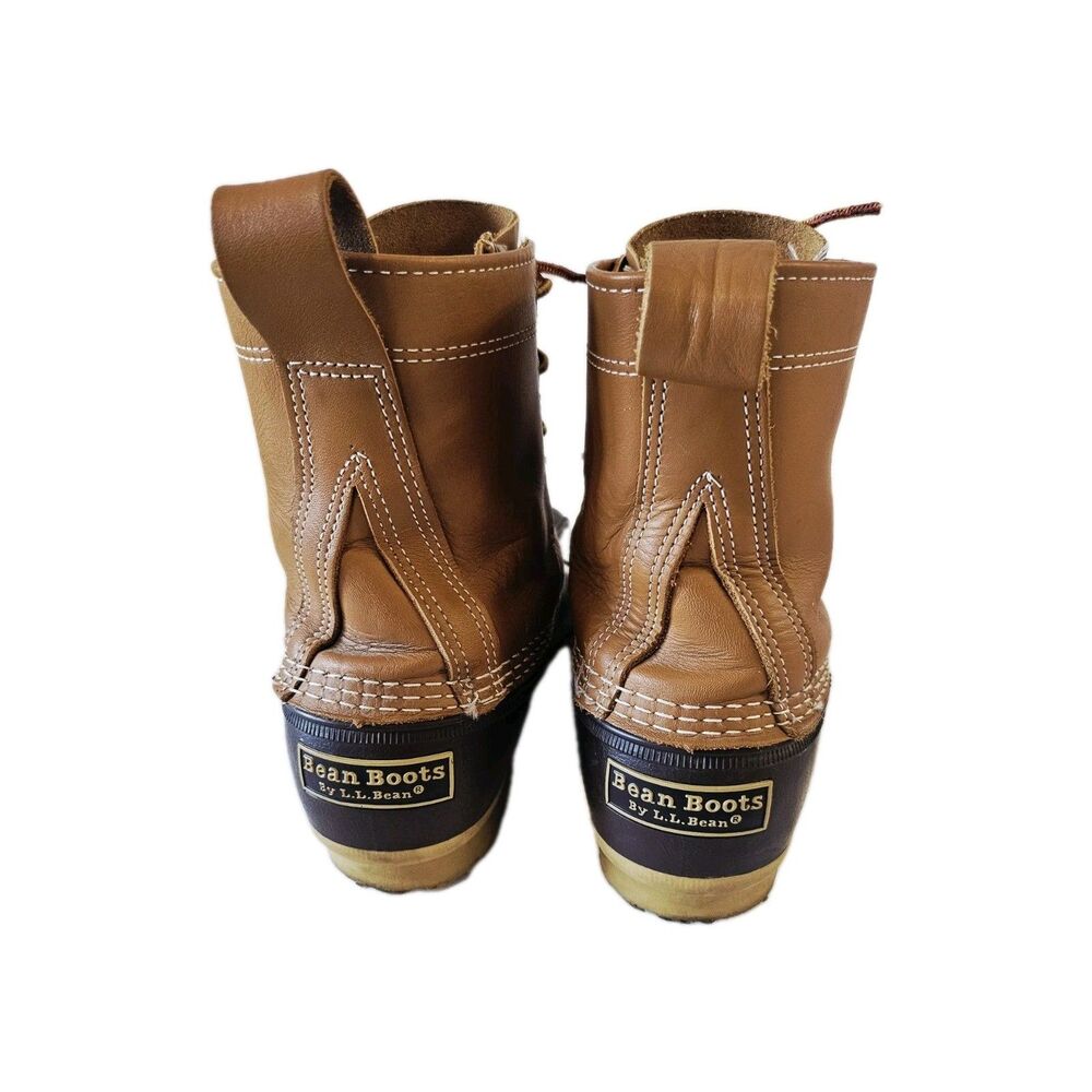 L.L. Bean Women's Boots Size 8 Brown Waterproof - Picture 7 of 8